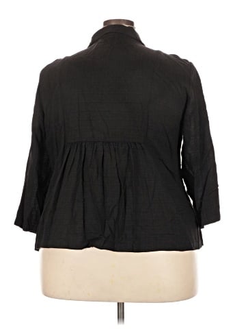 Eileen Fisher 3/4 Sleeve Button-Down Shirt (view 2)