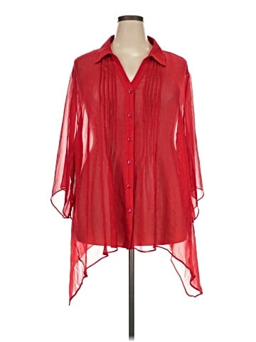 Maggie Barnes for Catherines 3/4 Sleeve Blouse (view 1)