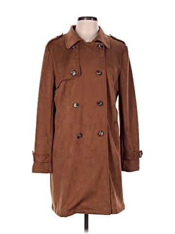 Allegra K Trenchcoat (view 1)