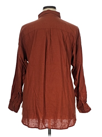 Ann Taylor LOFT Long Sleeve Button-Down Shirt (view 2)