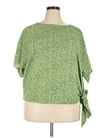 MICHAEL Michael Kors Short Sleeve Blouse (view 1)