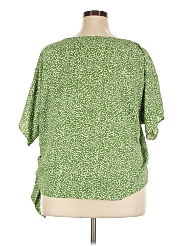 MICHAEL Michael Kors Short Sleeve Blouse (view 2)