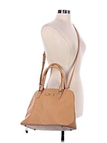 DKNY Leather Satchel (view 2)