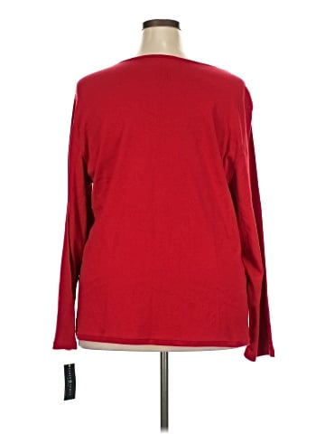 Karen Scott Long Sleeve Top (view 2)
