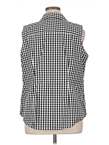 Talbots Sleeveless Button-Down Shirt (view 2)