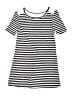 Mudd Stripes Black Dress Size 8 - photo 1