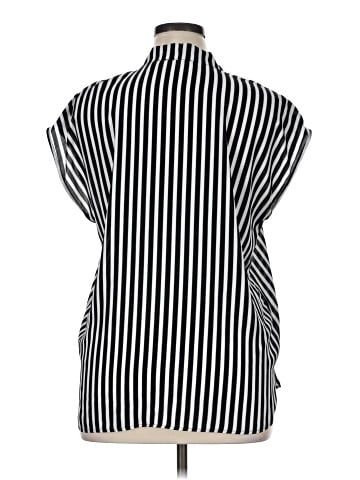 Bar III Short Sleeve Blouse (view 2)
