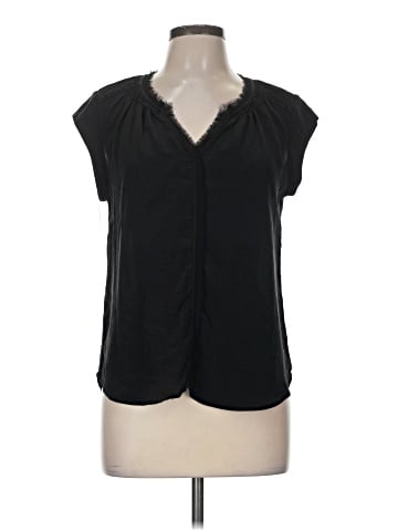 Daniel Rainn Short Sleeve Silk Top (view 1)