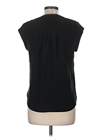 Daniel Rainn Short Sleeve Silk Top (view 2)