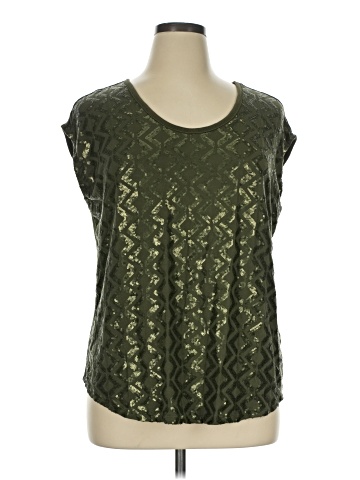 Liz Claiborne Short Sleeve Top (view 1)