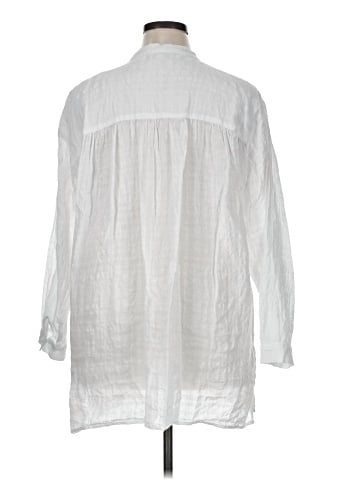 Eileen Fisher 3/4 Sleeve Button-Down Shirt (view 2)