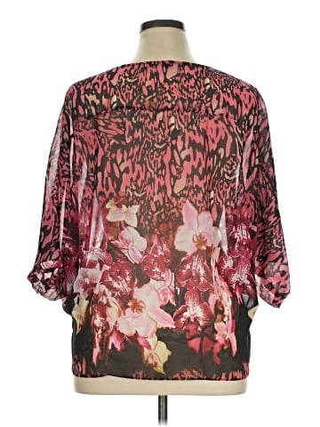 JLo by Jennifer Lopez 3/4 Sleeve Blouse (view 2)