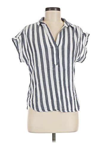 St. John's Bay Short Sleeve Blouse (view 1)