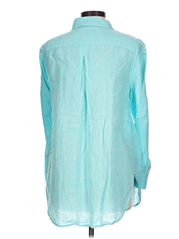 Talbots Long Sleeve Button-Down Shirt (view 2)