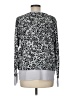 Cuddl Duds Animal Print Silver Pullover Sweater Size M - photo 2