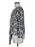 Cuddl Duds Animal Print Silver Pullover Sweater Size M - photo 5
