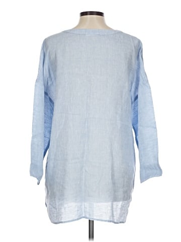 Purejill 3/4 Sleeve Button-Down Shirt (view 2)