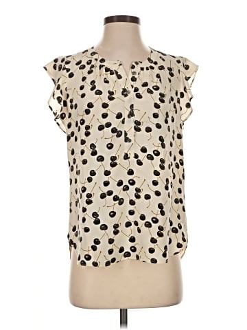 J.Crew Short Sleeve Silk Top (view 1)