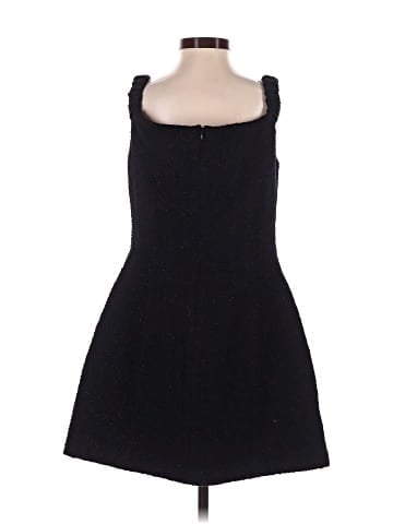 Self-Portrait Wool-Blend Off-Shoulder Mini Dress (view 2)