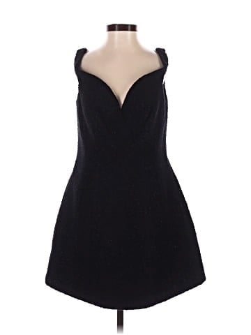 Self-Portrait Wool-Blend Off-Shoulder Mini Dress (view 1)