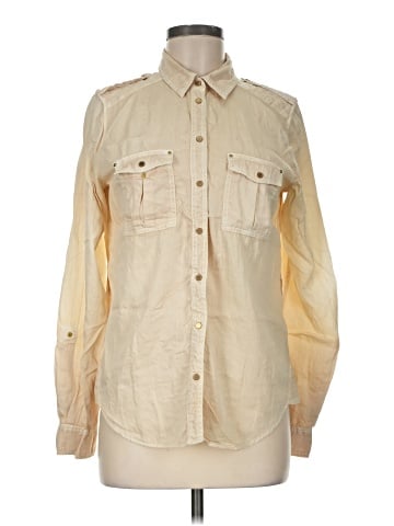 Maeve Long Sleeve Button-Down Shirt (view 1)