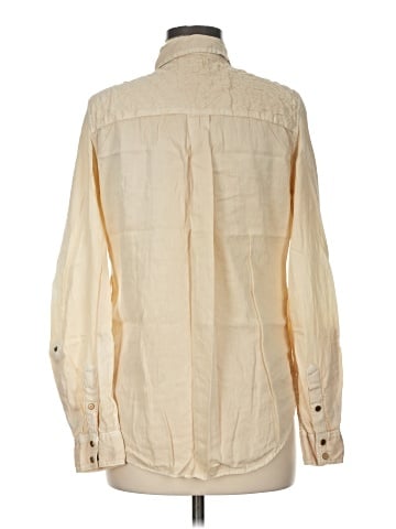 Maeve Long Sleeve Button-Down Shirt (view 2)