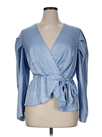 Express Outlet Long Sleeve Blouse (view 1)