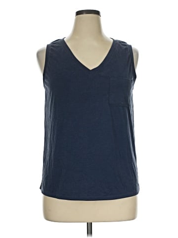 Green Envelope Sleeveless T-Shirt (view 1)