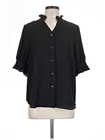 Ann Taylor Short Sleeve Blouse (view 1)