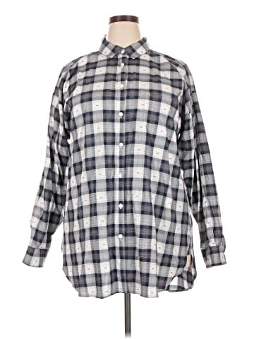 Ann Taylor LOFT Long Sleeve Button-Down Shirt (view 1)