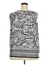 Apt. 9 Silver Sleeveless Blouse Size 3X - photo 2