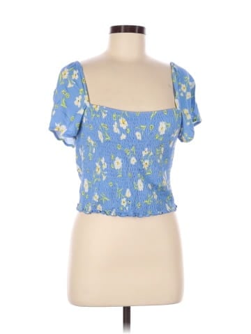French Connection Short Sleeve Blouse (view 1)