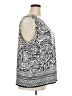 Apt. 9 Silver Sleeveless Blouse Size 3X - photo 4