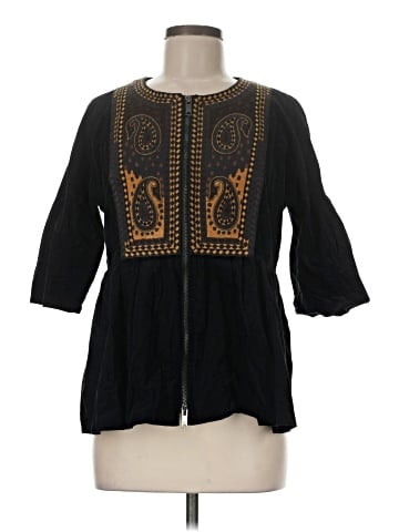 DKNY 3/4 Sleeve Blouse (view 1)