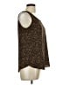 Chico's 100% Polyester Brown Sleeveless Blouse Size L - photo 4