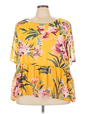 Gibson Latimer Short Sleeve Blouse (view 1)