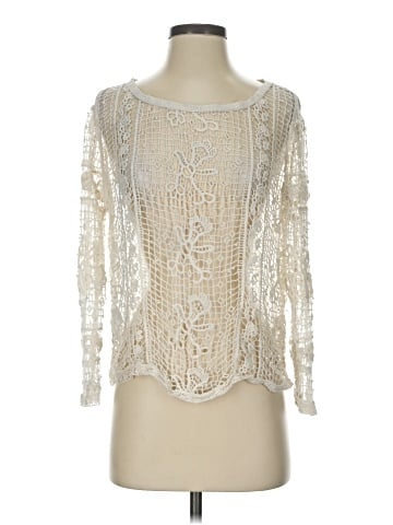 Love Stitch Long Sleeve Blouse (view 1)