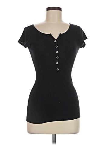 Michael Stars Short Sleeve Henley (view 1)