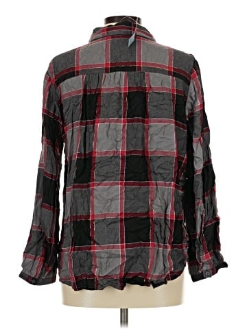 Ann Taylor LOFT Outlet Long Sleeve Button-Down Shirt (view 2)