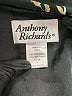 Anthony Richards 100% Polyester Floral Black Blazer Size 14 - photo 6