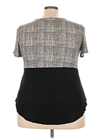 Alfani Short Sleeve Blouse (view 2)