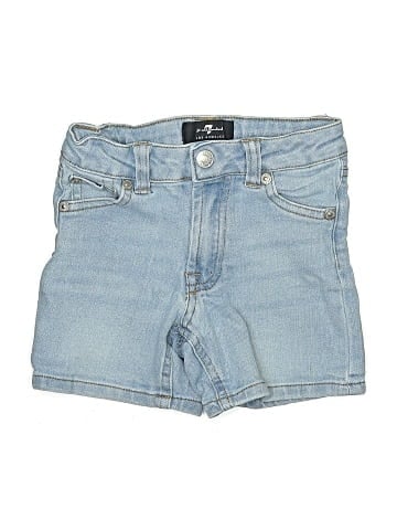 7 For All Mankind Denim Shorts (view 1)