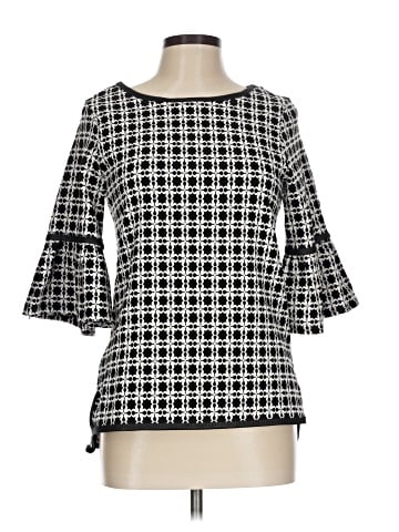 Max Studio 3/4 Sleeve Blouse (view 1)