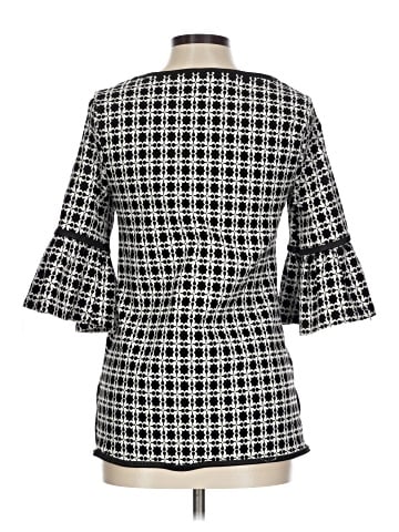 Max Studio 3/4 Sleeve Blouse (view 2)