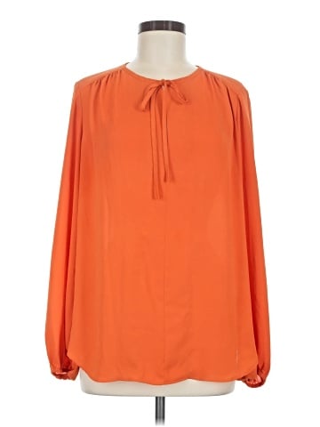 Karen Kane Long Sleeve Blouse (view 1)