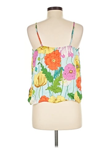 Trina Turk Sleeveless Silk Top (view 2)