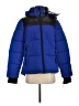 BCBGeneration 100% Nylon Color Block Black Blue Snow Jacket Size S - photo 1