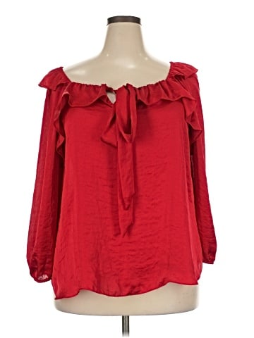 Cato 3/4 Sleeve Blouse (view 1)