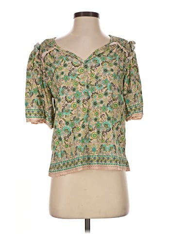 Democracy Short Sleeve Blouse (view 1)