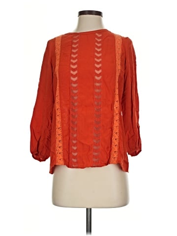 Sundance 3/4 Sleeve Blouse (view 1)
